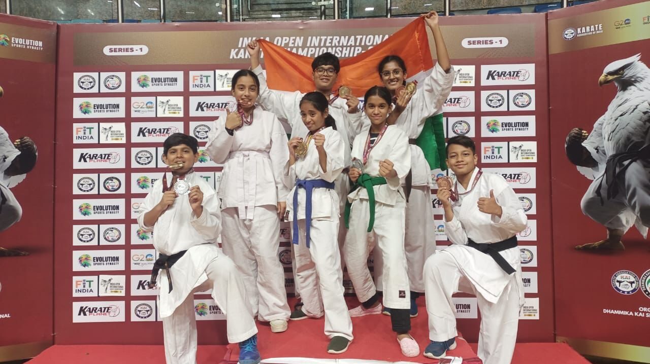 दिल्ली में अंतराष्ट्रीय कराटे प्रतियोगिता सम्पन्न