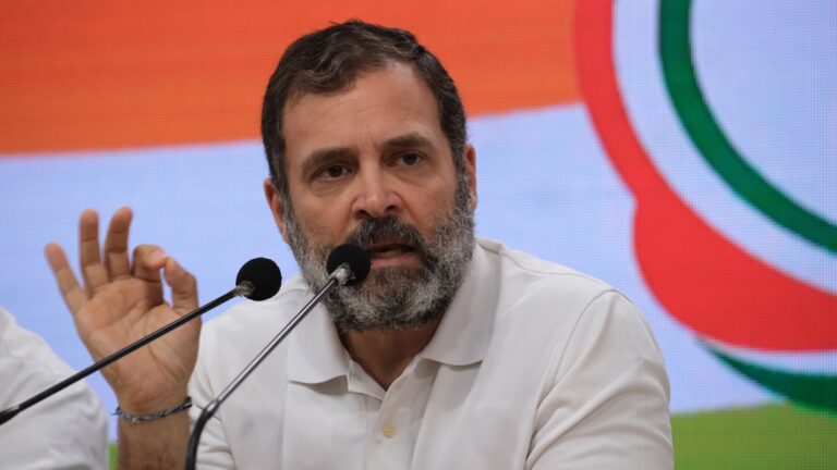 प्रधानमंत्री श्री नरेंद्र मोदी की आत्मा अडानी में है और उनकी ताकत अडानी के पास है : राहुल गांधी