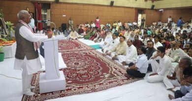महापुरूषों के आदर्शों स्मरण प्रसंग उच्चादर्शों को अपने जीवन में उतारने का संकल्प ले - राज्यपाल श्री पटेल