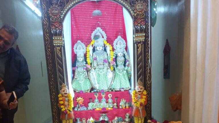 श्री बद्रीनारायण मन्दिर में अन्नकूट आयोजित