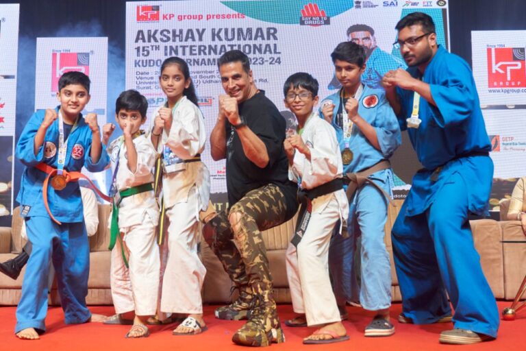 अक्षय कुमार ने 15वें अंतर्राष्ट्रीय कूडो टूर्नामेंट का आयोजन किया