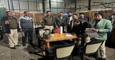 आबकारी विभाग द्वारा होटल ढाबों और अवैध रूप से मदिरापान कराने और करने वालों पर कार्यवाही