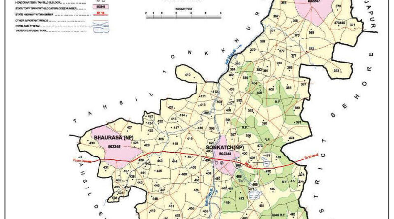 सोनकच्छ तहसीलदार जिला मुख्यालय अटैच