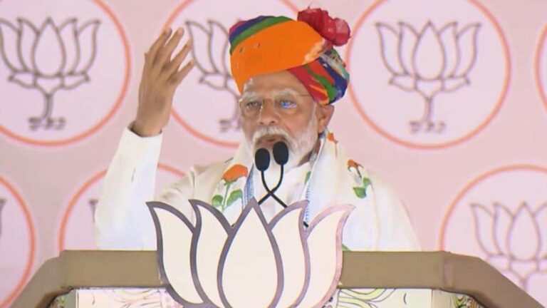 माफिया और अपराधी राजस्थान छोड़कर भागने पर मजबूर हैं: पीएम मोदी
