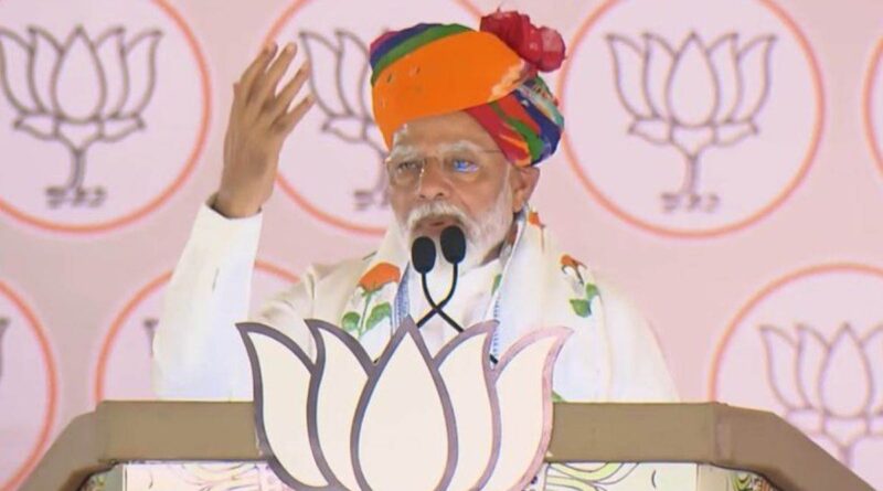 माफिया और अपराधी राजस्थान छोड़कर भागने पर मजबूर हैं: पीएम मोदी