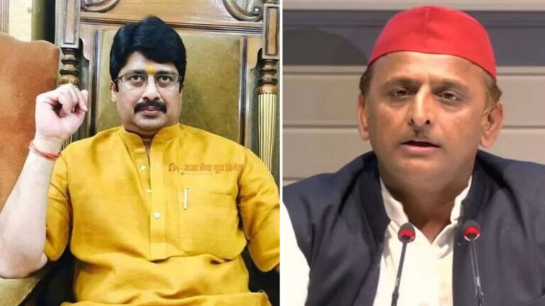 राजा भैया ने किया समाजवादी पार्टी को समर्थन देने का ऐलान