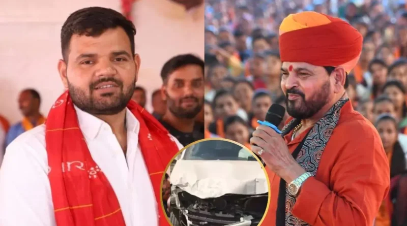 कैसरगंज लोकसभा सीट से उम्मीदवार करण भूषण सिंह के काफिले ने तीन बच्चों को रौंदा
