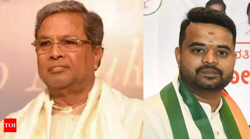प्रज्वल रेवन्ना के राजनयिक पासपोर्ट को रद्द करने की मांग को लेकर सिद्धारमैया ने पीेएम मोदी को लिखा पत्र
