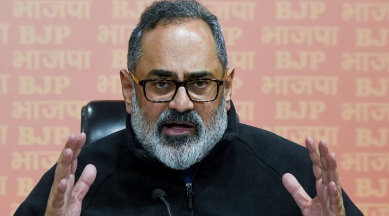 पाकिस्तान और पाकिस्तानी आतंकवादियों की डिफेंडर बन गई कांग्रेस पार्टी : राजीव चंद्रशेखर