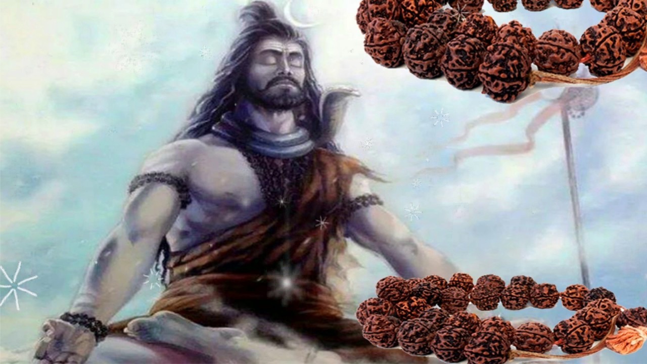 भोले बाबा का रुद्राक्ष की मालाओं से विशेष श्रृंगार