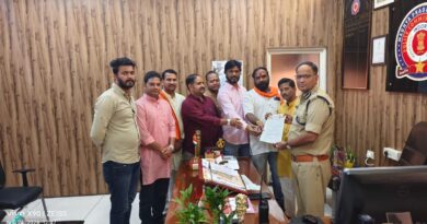 नवरात्रि आयोजन में गैर हिंदुओं का प्रवेश बंद हो 17 मांगो लेकर बजरंग दल ने दिया ज्ञापन