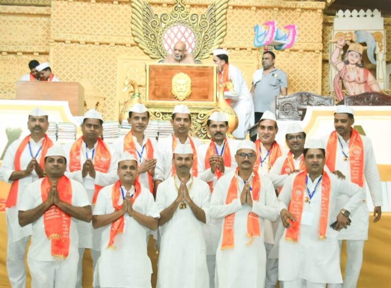 शिविर क्षेत्रीय प्रभारी विद्वत नवनीत जैन शास्त्री सम्मानित