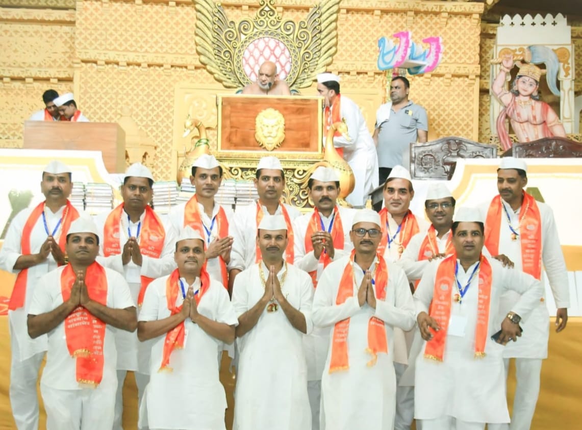 शिविर क्षेत्रीय प्रभारी विद्वत नवनीत जैन शास्त्री सम्मानित