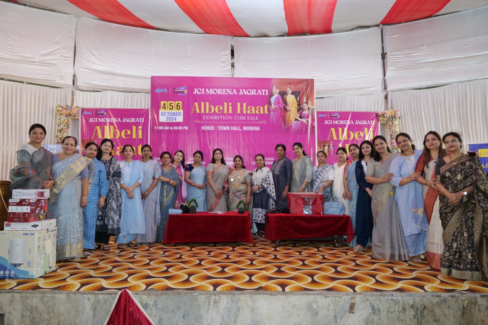 जेसीआई जागृति की अलबेली हाट में बना बिक्री का रिकॉर्ड