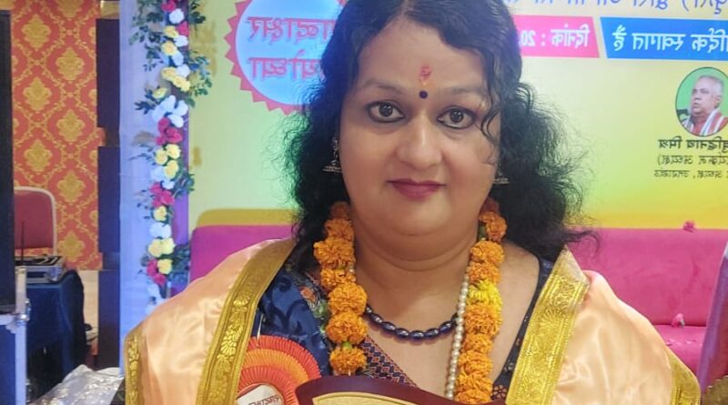 उत्तरप्रदेश में आयोजित कवि सम्मेलन में कवयित्री डॉ. प्रियंका सम्मानित