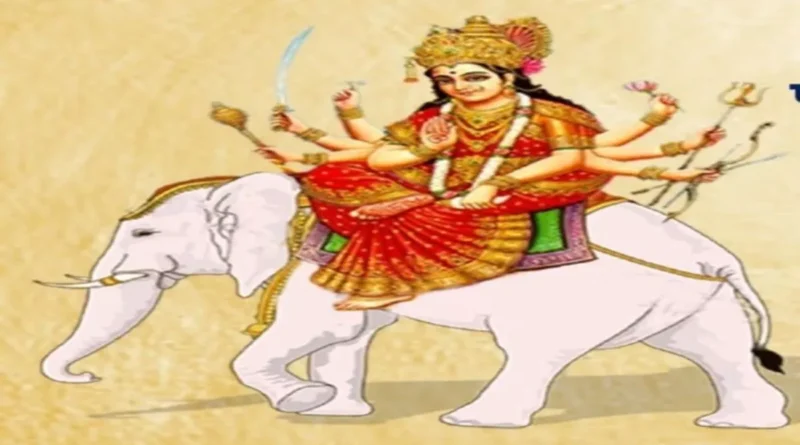 छह ग्रहों के संयोग में हाथी की सवारी पर मां दुर्गा, इंद्र योग में अच्छी वर्षा होगी