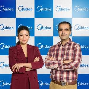 रश्मिका मंदाना MIDEA HVAC की ब्राण्ड अम्बेसडर बनी