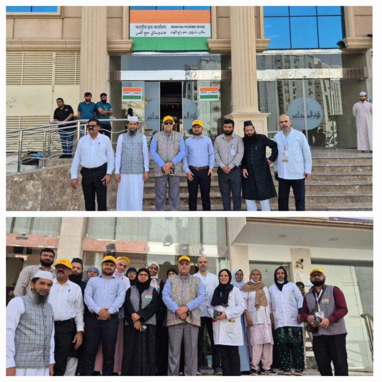Indian Ambassador Inspects Facilities for Hajj Pilgrims