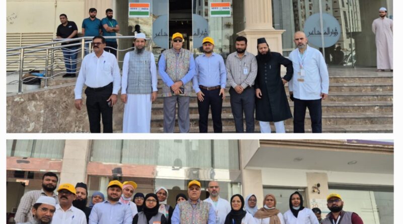 Indian Ambassador Inspects Facilities for Hajj Pilgrims