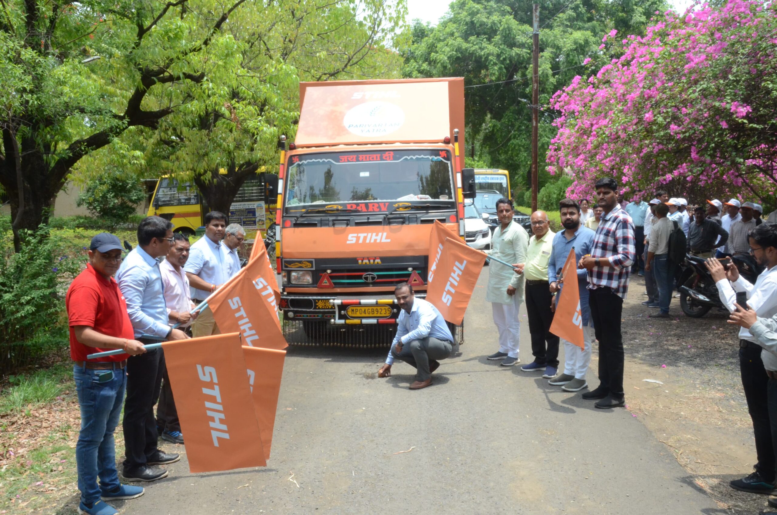 STIHL India ने इंदौर से 'परिवर्तन यात्रा' का शुभारंभ किया, कृषि यंत्रीकरण को मिलेगा बढ़ावा