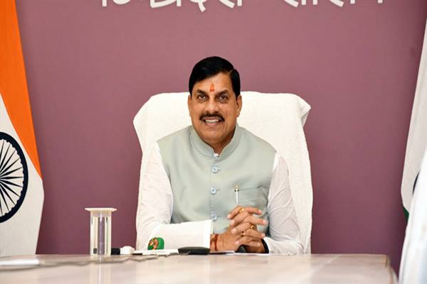 मुख्यमंत्री कन्या विवाह योजना में गोटेगांव में हुआ 218 जोड़ों का सामूहिक विवाह