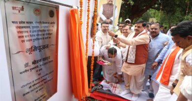 लालबाग पैलेस के जीर्णोद्धार एवं उद्यान पुनर्विकास के लिए मुख्यमंत्री डॉ. मोहन यादव ने किया भूमिपूजन