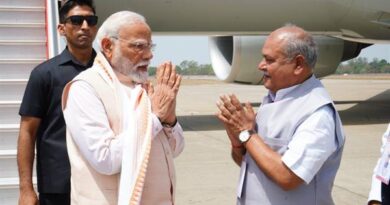 प्रधानमंत्री श्री मोदी के भोपाल आगमन पर हुआ आत्मीय स्वागत