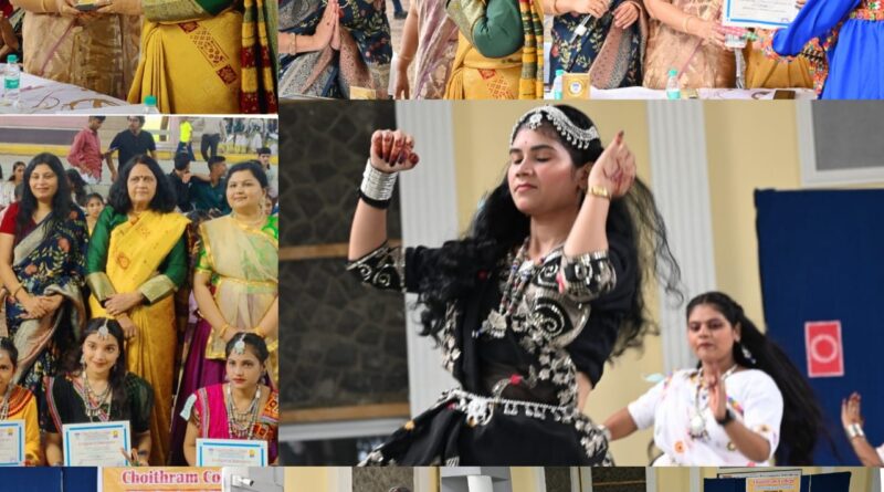 गरबो की विविध प्रस्तुतियों ने बांधा समां चोइथराम कॉलेज गरबोत्सव-2025 सम्पन्न