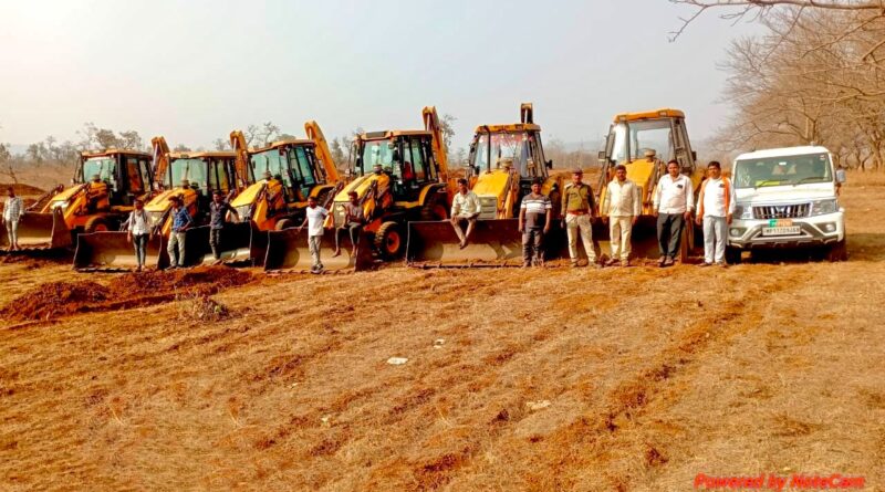 589.63 हैक्टेयर वन भूमि अतिक्रमण से मुक्त