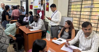 रोजगार मेले में 12 कम्पनियों ने किया 300 युवाओं का चयन