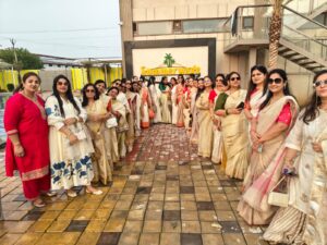 लॉयन क्लब मुरैना एलीट ने मनाया ‘केरला उत्सव’