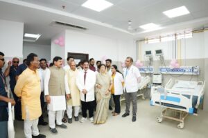 जिला चिकित्सालय के नवनिर्मित 300 बिस्तरीय भवन का लोकार्पण