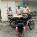 नशा से दूरी है जरूरी अभियान 2.0: देशी प्लेन मदिरा के 50 पाव बरामद