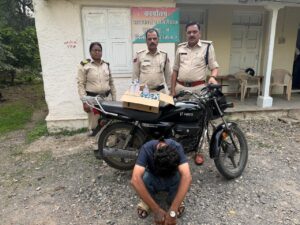 नशा से दूरी है जरूरी अभियान 2.0: देशी प्लेन मदिरा के 50 पाव बरामद