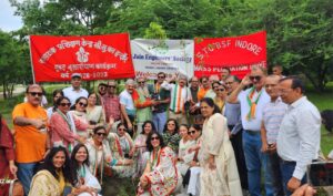 बीएसएफ परिसर में जेस का पौधरोपण अभियान, बच्चों ने जाना सीमा सुरक्षा का जज़्बा