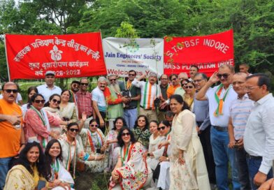 बीएसएफ परिसर में जेस का पौधरोपण अभियान, बच्चों ने जाना सीमा सुरक्षा का जज़्बा