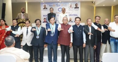रोटरी क्लब ऑफ इंदौर सेंट्रल का शपथ विधि कार्यक्रम आयोजित