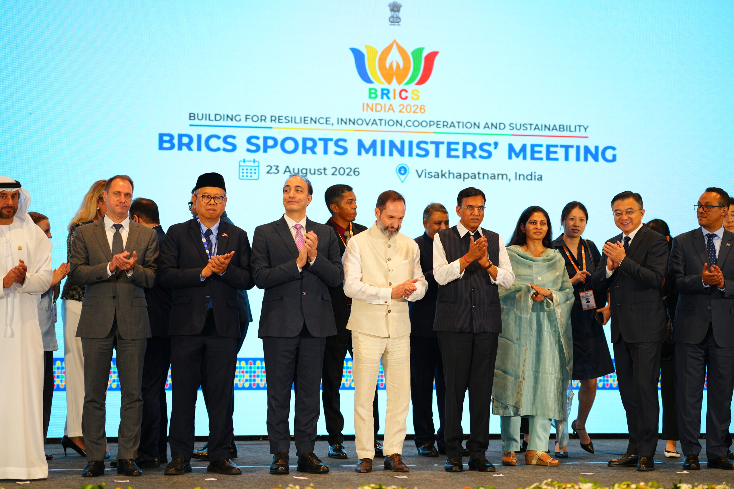 BRICS Sports Ministers Adopt Joint Declaration at Visakhapatnam Meeting