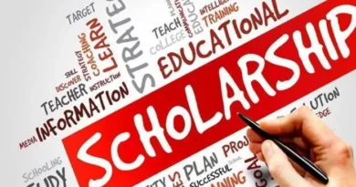 Scholarship amount of ₹6,000 for students in classes 6 to 9.