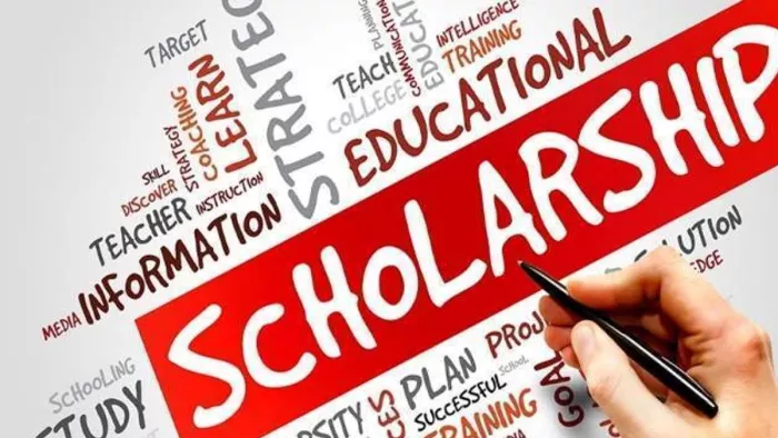 Scholarship amount of ₹6,000 for students in classes 6 to 9.
