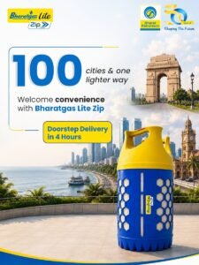 BPCL Brings Next-Generation LPG Experience to Madhya Pradesh with Bharatgas Lite ZIP