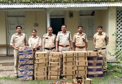 34 पेटी अवैध मदिरा जब्त