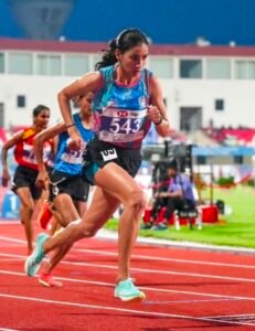 भुवनेश्वर में पूजा ओला ने जीता गोल्ड, 1500 मीटर में 4:17.24 का समय निकाला