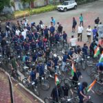 फिटनेस के लिए साइकिल पर निकले जेन-जी, नशे के खिलाफ ली शपथ